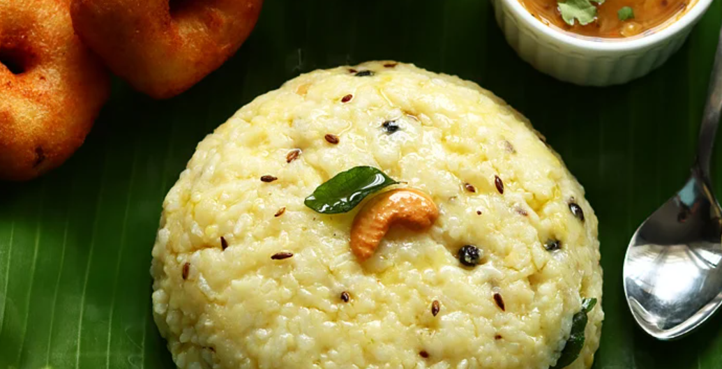 Pongal with Vadai